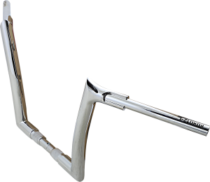 1-1/2(r) Ez Install Pointed Top Handlebar Silver, 5, nordicamoto.ro
