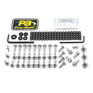 Fairing Bolt Kit For Ducati Silver