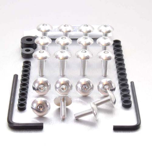 Fairing Bolt Kit For Suzuki Silver