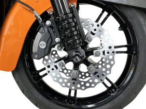 Jagged Floating Rotor Silver