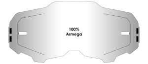 Lentilă AirScreen 100% Armega – fără sistem de blocare, nordicamoto.ro