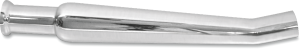 Bell-end Megaphone Muffler Chrome