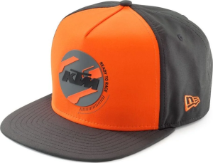 Sapca KTM STAMP FLAT Black/Orange, nordicamoto.ro