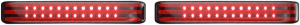 Probeam® Bagz Led Saddle Bag Lights Chrome, 2, nordicamoto.ro
