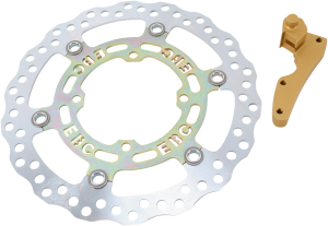 Os Series Supercross Contour Front Oversize Brake Rotor Gold, Silver, 1, nordicamoto.ro