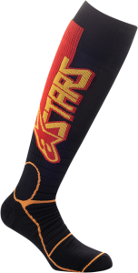 Sosete Alpinestars MX Pro Black/Yellow/Orange
