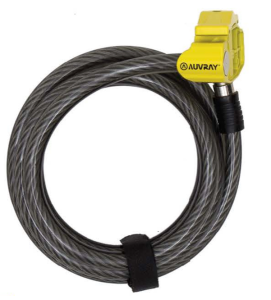 Spiral Lock Black, Yellow