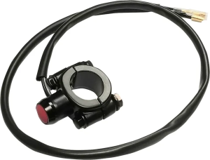 Momentary Switch For 7/8” Handlebar Black