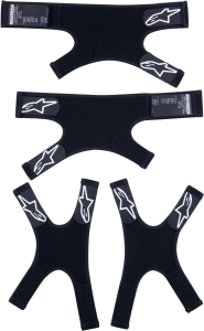 Set Benzi Inlocuire Alpinestars Rk-10 Plasma X-strap Black
