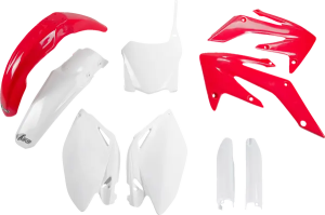 Full Body Replacement Plastic Kit Red, White