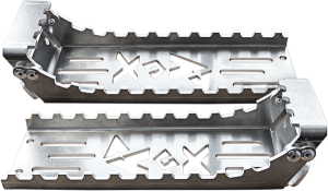 Utility Atv Footpegs Silver, 2, nordicamoto.ro