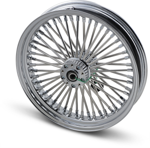 Fat Daddy 50-spoke Radial Laced Wheel Chrome