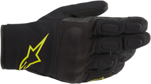 Manusi Textile Alpinestars S Max Drystar Black Yellow Fluo