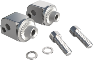 Foot Rest Adapters Silver