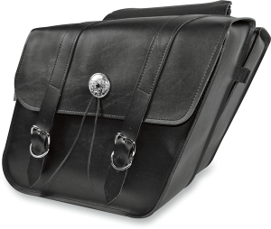 Slant Saddlebags Black