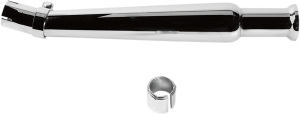 Bell-end Megaphone Muffler Chrome