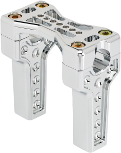 Bridge Handlebar Riser Kit Silver