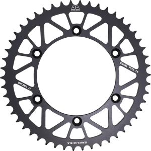 JT SPROCKETS Pinion spate negru, 1, nordicamoto.ro