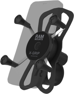 X-grip® Phone Mount With Ram® Tough-strap Handlebar Base Black