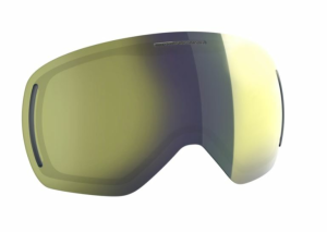 Scott Repl Lens LCG Evo w/ Case enhancer yellow chrome