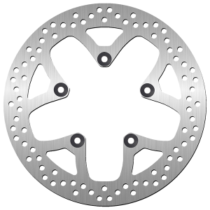 Brake Rotor Round Silver, 1, nordicamoto.ro