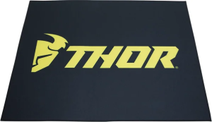 Covor Service Thor 99cm x 79 cm Black/Yellow