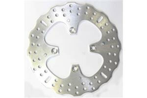 Contour Fixed Brake Rotor Silver, Stainless Steel, Zinc, 1, nordicamoto.ro