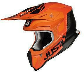 Casca JUST1 J18 Pulsar Orange-White-Black