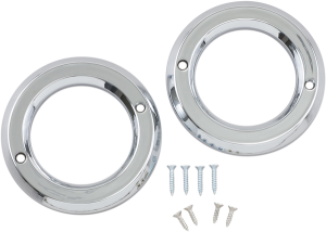 Chrome Accent Rings For Trax Fog Lights Chrome, 1, nordicamoto.ro