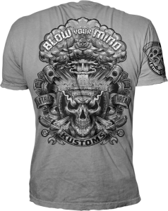 Blow Your Mind T-shirt Gray