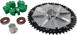 Cush Drive Chain Sprocket Black, Machined
