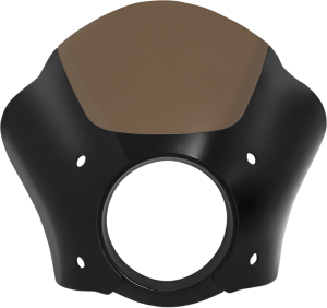 Gauntlet Fairing Black, Smoke, Gloss