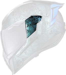 Ultraflite Helmet Side Plates Blue , nordicamoto.ro