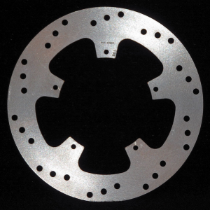Round D-series Scooter Brake Rotor Silver, Stainless Steel, Zinc, 1, nordicamoto.ro