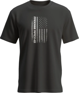 Tricou MOOSE RACING Stars And Stripes Forever Black