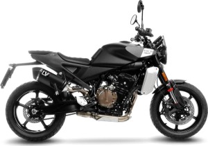 Tobă de eșapament LeoVince LV-14 Black Edition Slip-On pentru Husqvarna Svartpilen 801, 3, nordicamoto.ro