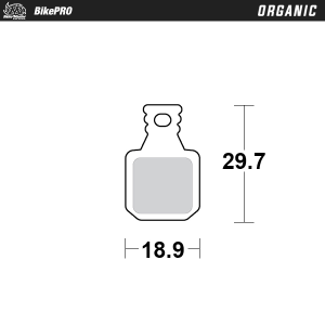 Organic Brake Pad