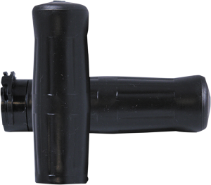 Old School Rubber Grips Black