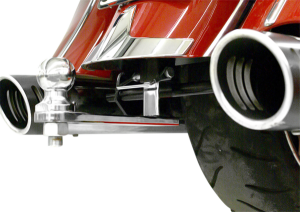 Hidden Trailer Hitch Black