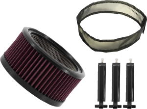Big Power Filter Kit Black, 2, nordicamoto.ro