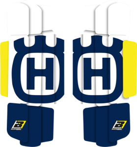 Trophy Rad Louvers Blue, White, Yellow