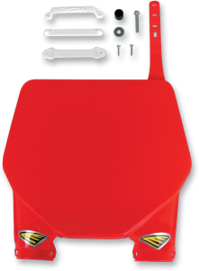 Stadium Number Plate Red