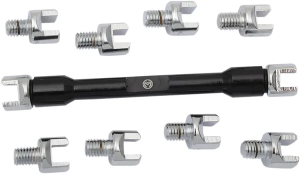 MOOSE RACING Spoke Wrench Kit Black 