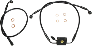 Xr Dual Disc Abs Brake Line Kit Black Oversize [+102 mm (4'')], 1, nordicamoto.ro