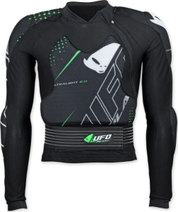 Ultralight 2.0 Ls Chest Protector Black, Fluorescent Green, White S/M, 1, nordicamoto.ro