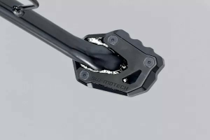 Sidestand Foot Extension Black, Silver 