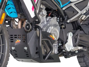 Scut Motor AXP Racing Adventure CF Moto 450MT '24-'26 Negru, 5, nordicamoto.ro