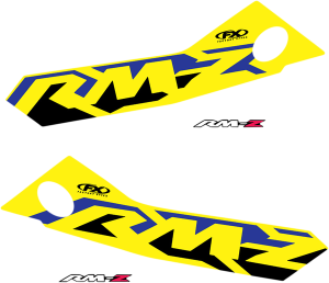 Replacement Oem Tank/shroud Graphics Yellow, 2, nordicamoto.ro