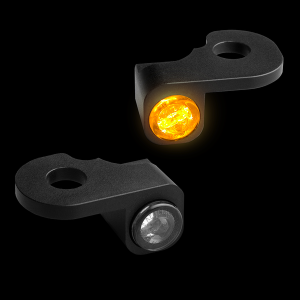 Nano Series Handlebar Turn Signals Black