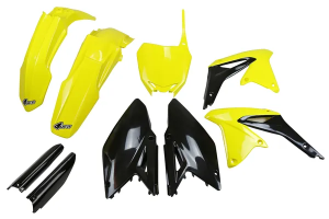 Full Body Replacement Plastic Kit Black, Yellow